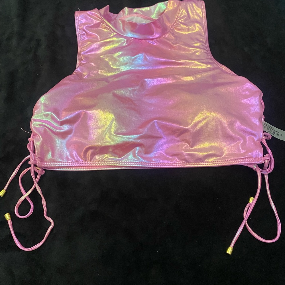 Pink Holographic Bikini
